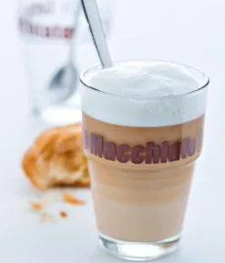 Leonardo Becher Latte Macchiato Mit Löffeln Solo, 2er Set -Kaffee Espresso Verkäufe 042555 2 K bearbeitet l