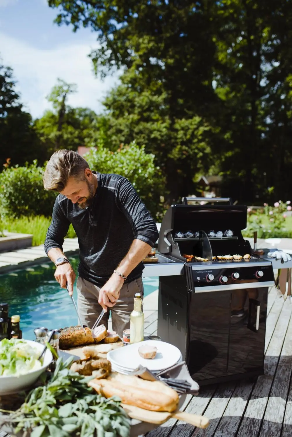 Outdoorchef Gasgrill Dualchef 325 G In Schwarz – Bild 7