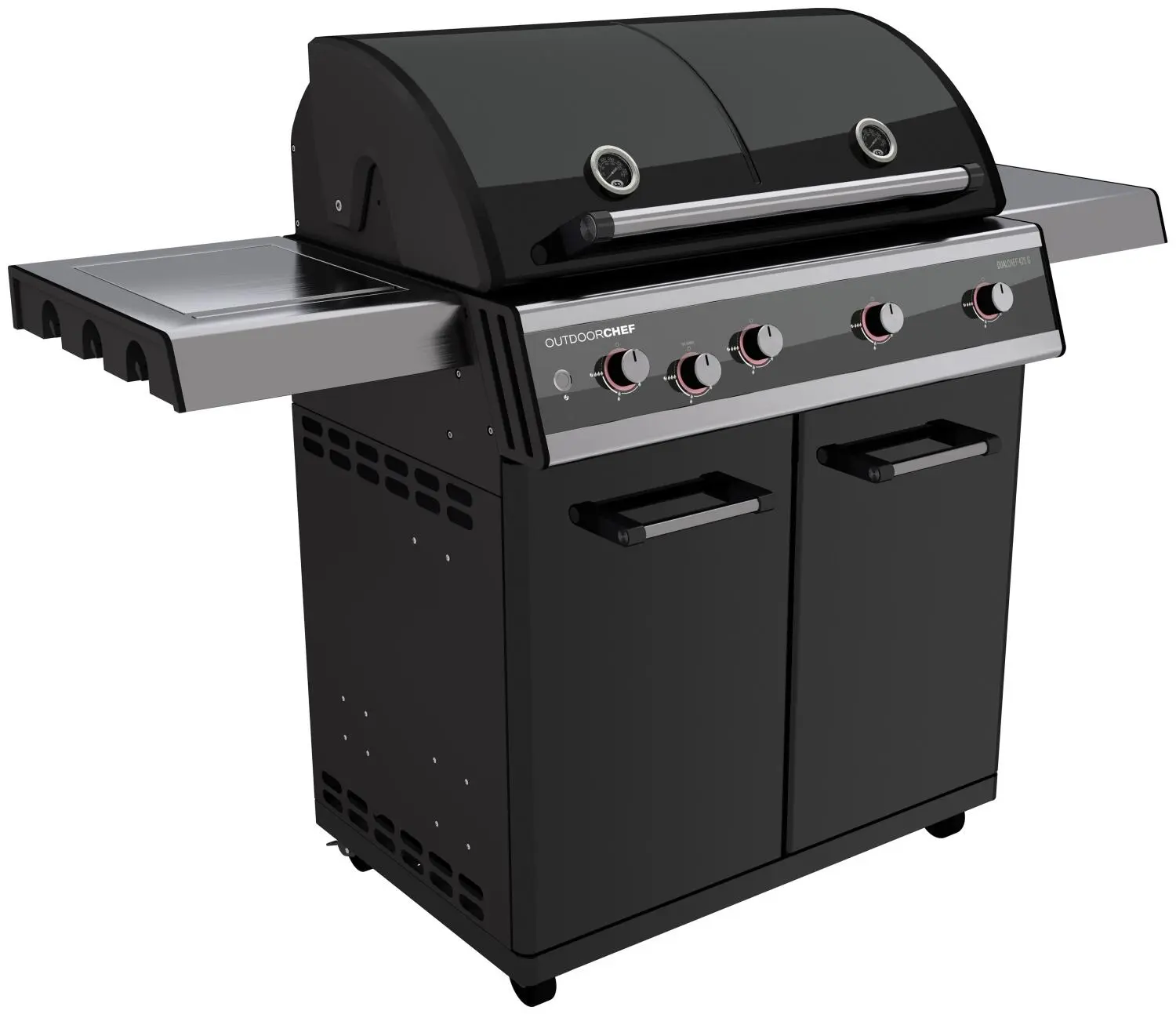 Outdoorchef Gasgrill Dualchef 425 G In Schwarz – Bild 4