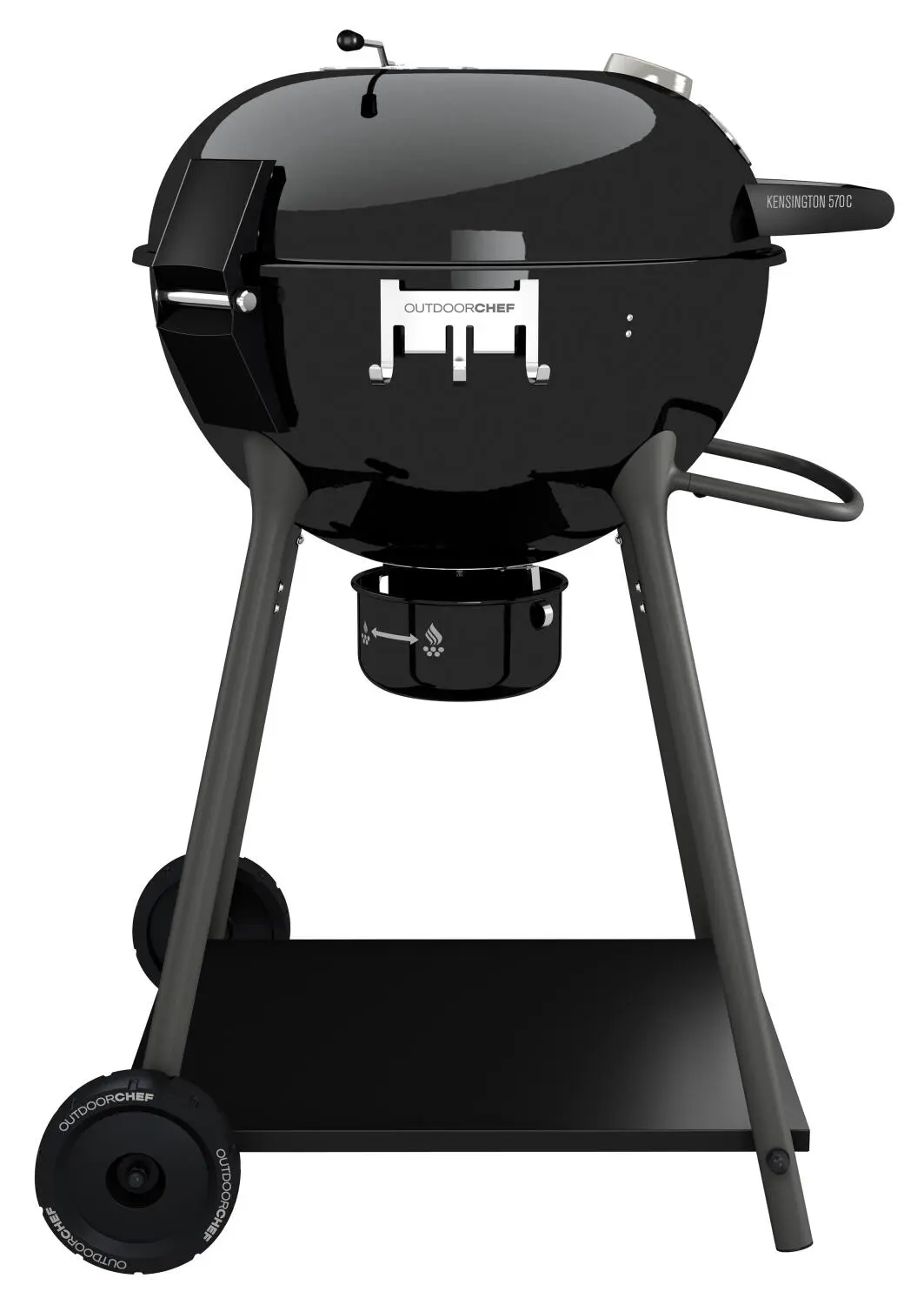 Outdoorchef Kohlekugelgrill Kensington 570 C In Schwarz 2 Outdoorchef Kohlekugelgrill Kensington 570 C In Schwarz – Bild 2
