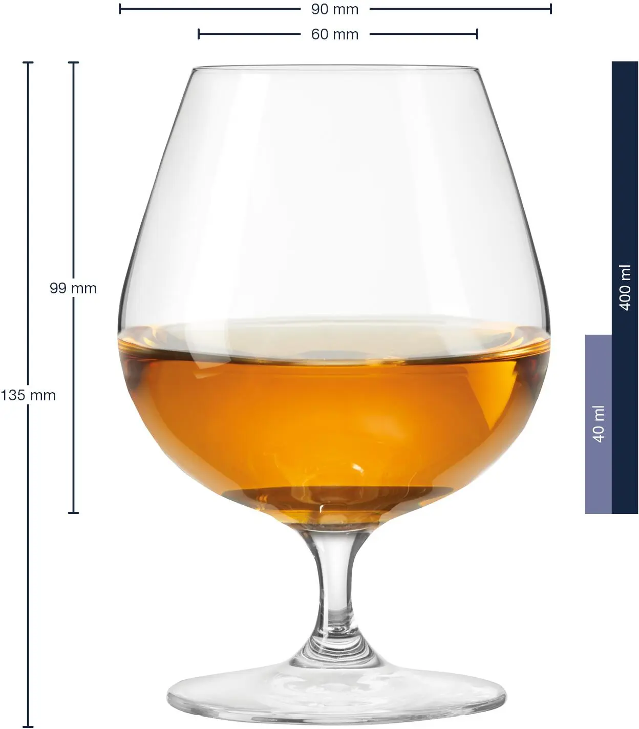 Leonardo Cognacschwenker CIAO+ 400 Ml, 6er-Set 2 Leonardo Cognacschwenker CIAO+ 400 Ml, 6er-Set – Bild 2