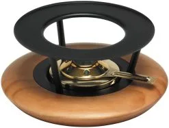 Kuhn Rikon Rechaud Kirschholz Mit Goldbrenner