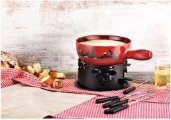 Kuhn Rikon Käsefondue Set Alphornbläser 22cm -Kaffee Espresso Verkäufe 211 32178 ip2 web