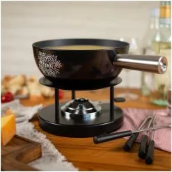 Kuhn Rikon Käsefondue Set Alpenliebe 22cm -Kaffee Espresso Verkäufe 211 32275 ip5 web