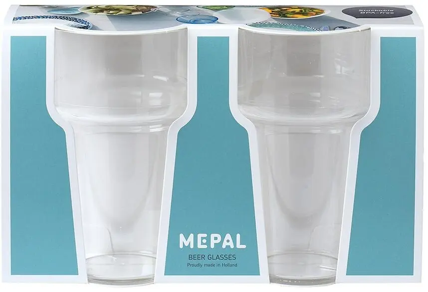 Mepal Set Bierglas 250 Ml San 2 Stück 2 Mepal Set Bierglas 250 Ml San 2 Stück – Bild 2