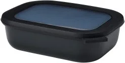 Mepal Multischüssel Cirqula Rechteckig 1000 Ml - Nordic Black