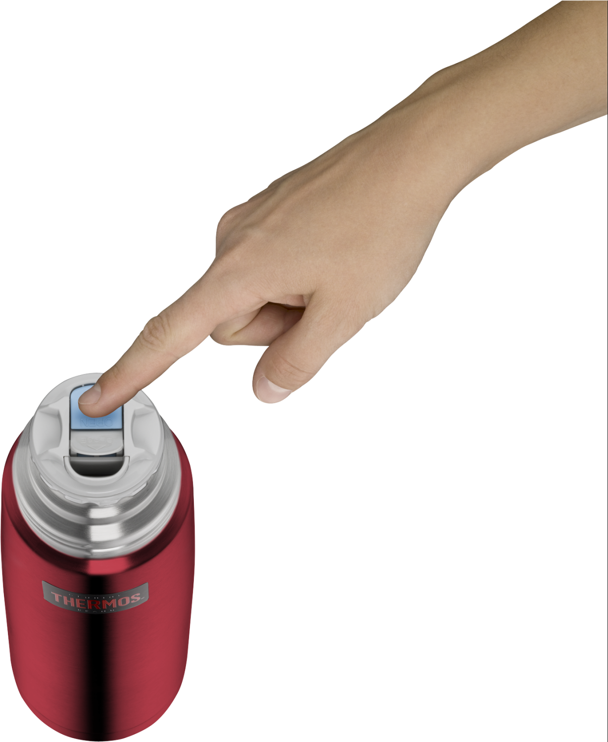 Thermos L&C Bev Bottle Cranberry Red Pol 1,00l 4 Thermos L&C Bev Bottle Cranberry Red Pol 1,00l – Bild 4