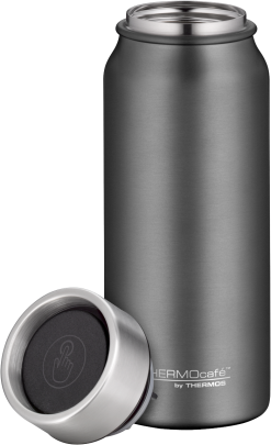 Thermos TC DRINKING MUG Stone Grey Mat 0,50l -Kaffee Espresso Verkäufe 213 4097234050 mDeckeldavor