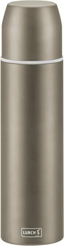Lurch Isolier-Flasche Mit Becher Earth Grey – Bild 4
