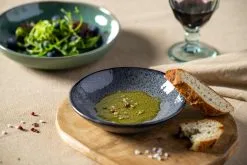 Leonardo Keramikteller MATERA 16,3 Cm Anthrazit -Kaffee Espresso Verkäufe 221 018378 2 K