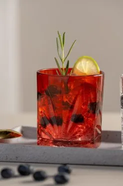 Leonardo Trinkglas CAPRI 220 Ml Rot -Kaffee Espresso Verkäufe 221 022362 1 K 1