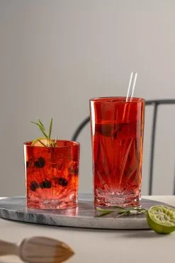 Leonardo Trinkglas CAPRI 220 Ml Rot, 4er Set 7 Leonardo Trinkglas CAPRI 220 Ml Rot, 4er Set -Kaffee Espresso Verkäufe 221 022362 2 K