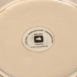 Leonardo Tellerset MATERA 12-teilig Beige Keramik -Kaffee Espresso Verkäufe 221 026045 6 K