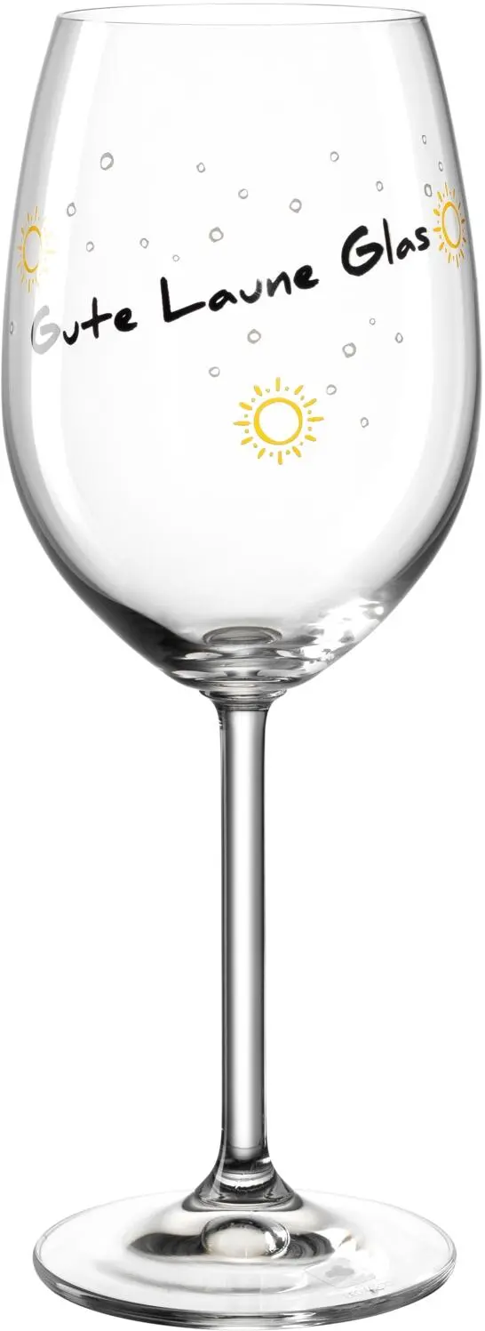 Leonardo Weinglas PRESENTE 460 Ml ′Gute Laune Glas′ 1 Leonardo Weinglas PRESENTE 460 Ml ′Gute Laune Glas′