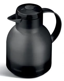 Emsa Isolierkanne Samba Schwarz, 1,0 L