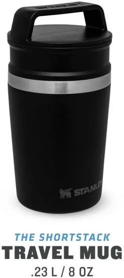 Stanley Becher, 0,23l, Schwarz -Kaffee Espresso Verkäufe 222 674601 web2
