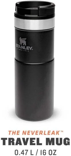 Stanley NEVERLEAK 0,47l, Schwarz -Kaffee Espresso Verkäufe 222 675201 web2