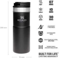 Stanley NEVERLEAK 0,47l, Schwarz -Kaffee Espresso Verkäufe 222 675201 web3
