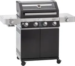 Rösle Gasgrill BBQ-Station Videro G4-S Vario+ In Schwarz