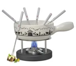 Spring Käsefondue-Set Montana In Weiß