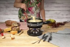 Kuhn Rikon Käsefondue Set Fahnenschwinger 22 Cm -Kaffee Espresso Verkäufe 32304 ip4