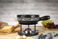 Kuhn Rikon Käsefondue Set Fahnenschwinger 22 Cm -Kaffee Espresso Verkäufe 32304 ip5