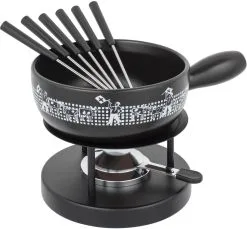 Kuhn Rikon Käsefondue Set Fahnenschwinger 22 Cm