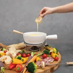 Boska Fondue-Set Bianco In Weiß 18 Boska Fondue-Set Bianco In Weiß -Kaffee Espresso Verkäufe 340029 BOSKAFondueSetBianco 2 2400x 1