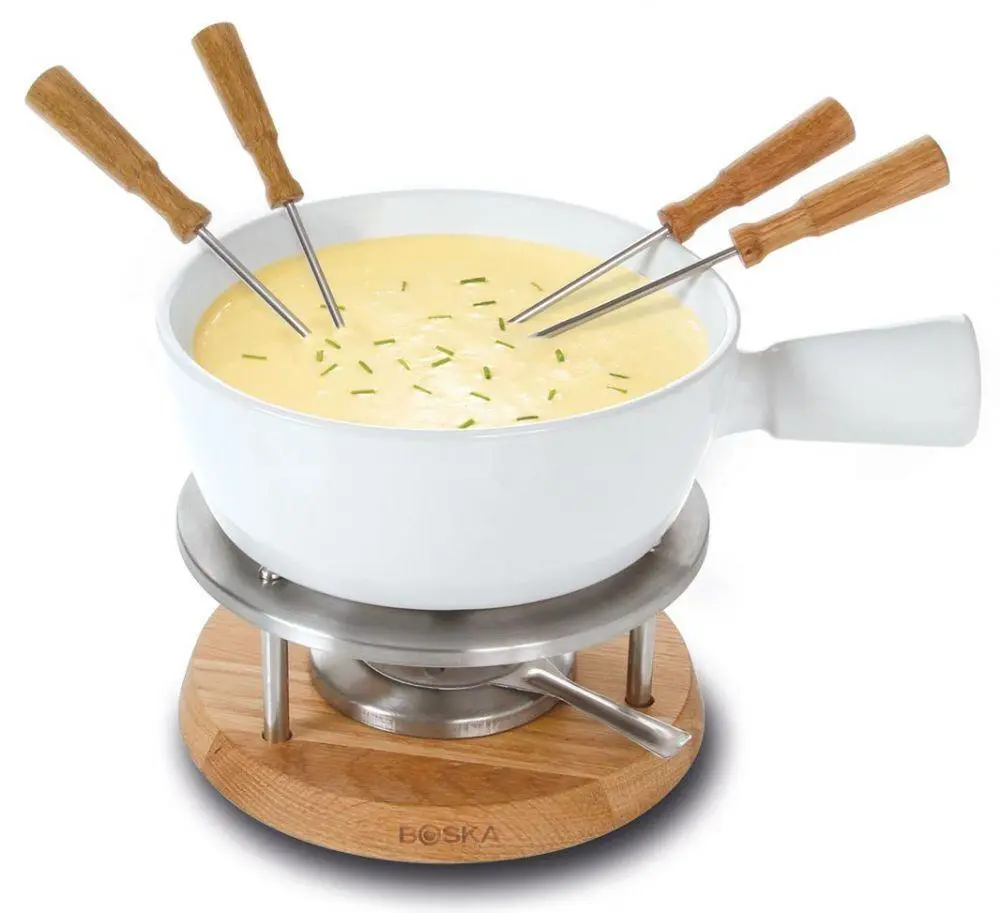 Boska Fondue-Set Bianco In Weiß 1 Boska Fondue-Set Bianco In Weiß