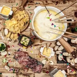 Boska Käsefondue-Set Mr. Big -Kaffee Espresso Verkäufe 340301 BOSKAPartyFondueMrBig 3 2400x