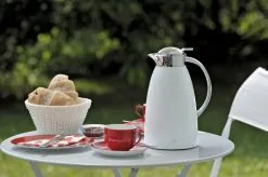 Alfi Isolierkanne Gusto Metall In Polar Weiß -Kaffee Espresso Verkäufe 3521211100 PR l