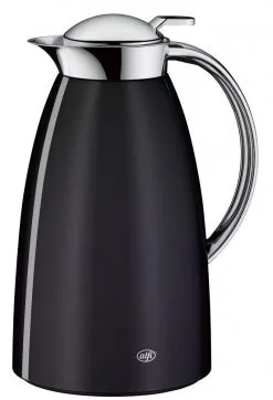 Kaffee Espresso Verkäufe 37 Alfi Isolierkanne Gusto Metall In Midnight Black, 1 Liter