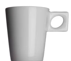 NYNY Kaffeebecher Von Porzellanfabrik Walküre, Weiß