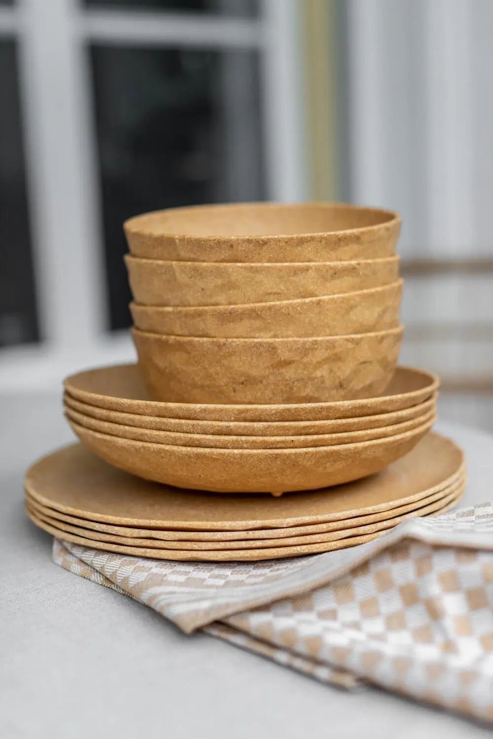 Koziol Teller Groß, 4er-Set In Wood 3 Koziol Teller Groß, 4er-Set In Wood – Bild 3