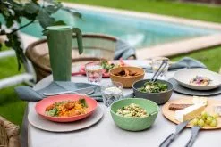 Koziol Teller Groß, 4er-Set In Grün -Kaffee Espresso Verkäufe 5004 5005 5006 CLUB 7687 summer 3 1