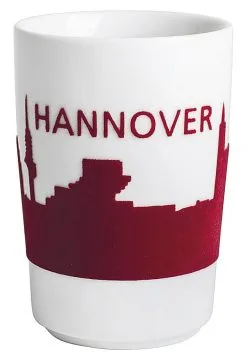 Kahla Five Senses Touch! Maxi-Becher Hannover In Rot