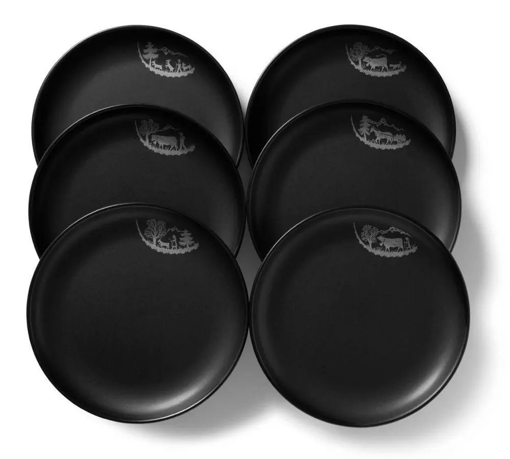 Stöckli Alpaufzug Fondueteller 6er-Set 1 Stöckli Alpaufzug Fondueteller 6er-Set