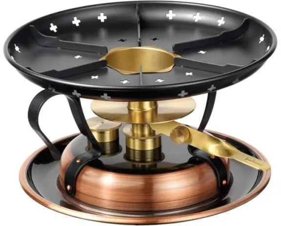 Stöckli Rechaud CLASSIC In Kupfer 2 Stöckli Rechaud CLASSIC In Kupfer – Bild 2