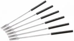 Stöckli Fonduegabeln Mit Kunststoffgriff, 6-er Set