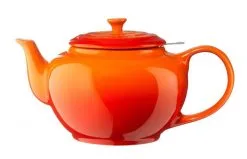 Le Creuset Klassische Kanne Mit Sieb 1,3 L In Ofenrot