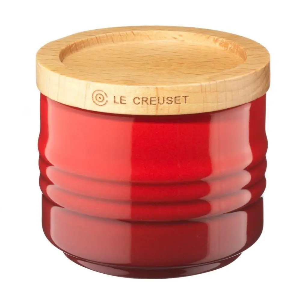 Le Creuset Zuckerdose In Kirschrot 1 Le Creuset Zuckerdose In Kirschrot