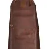 Boska Lederschürze Mr. Smith In Braun