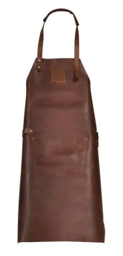 Boska Lederschürze Mr. Smith In Braun