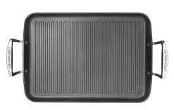 Le Creuset Aluminium-Antihaft-Grillplatte Mit Rillen