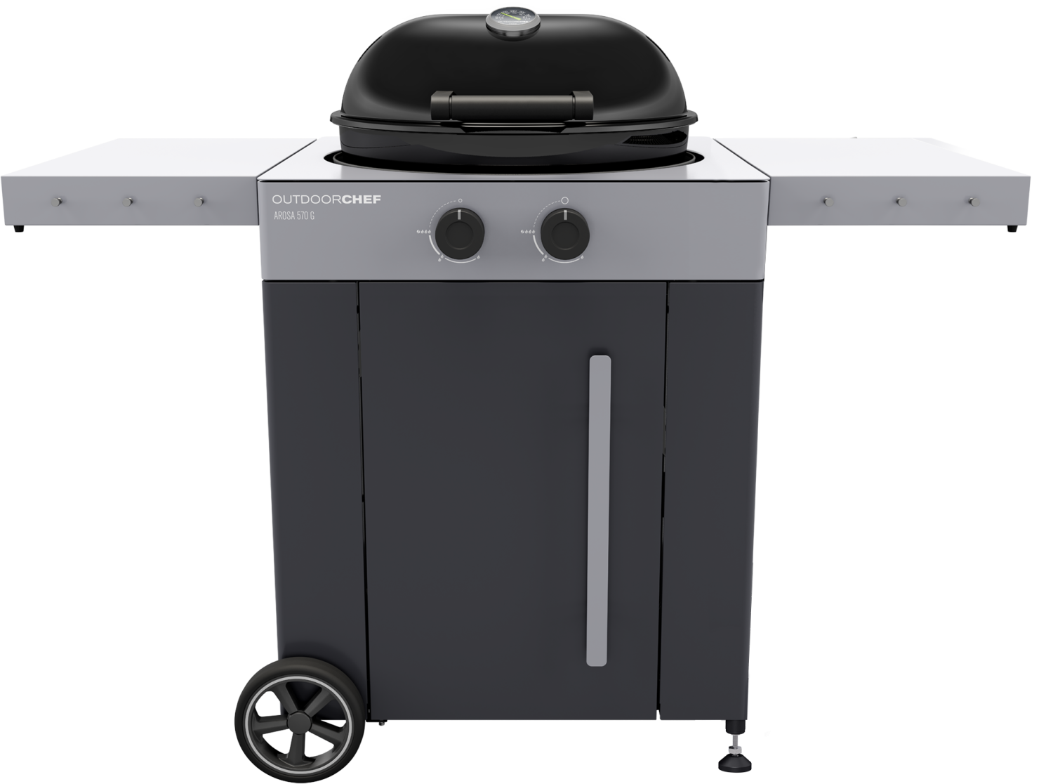 Outdoorchef Gaskugelgrill Arosa 570 G EVO Grey Steel 1 Outdoorchef Gaskugelgrill Arosa 570 G EVO Grey Steel