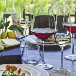 RCR Weißweinglas Aria, Langer Stiel, 6er-Set -Kaffee Espresso Verkäufe Aria Glaeser 1 l