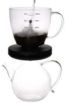 Carl Henkel Kaffeefilter Coffee TaC Mit Timer, 1 Liter -Kaffee Espresso Verkäufe Coffee TaC 3 neu l