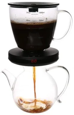 Carl Henkel Kaffeefilter Coffee TaC Mit Timer, 1 Liter -Kaffee Espresso Verkäufe Coffee TaC 5 neu l