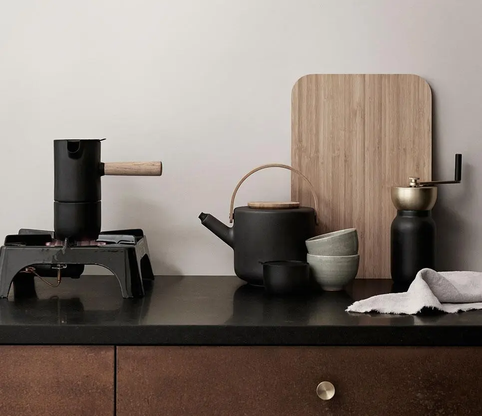 Stelton Stövchen Theo In Schwarz 2 Stelton Stövchen Theo In Schwarz – Bild 2