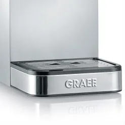 GRAEF Siebträger-Espressomaschine Salita, Silber -Kaffee Espresso Verkäufe Graef Siebtraeger Espressomaschine salita ES400 herausnehmbare Abtropfschale